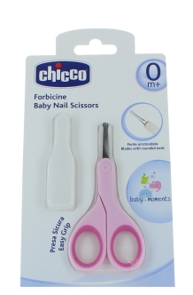 Chicco Baby Nail Scissors Pink