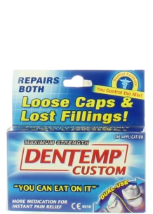 DenTemp - DenTemp, Dental Repair, Maximum Strength (2.2 g), Shop