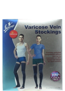 Flamingo Premium Varicose Vein Stockings (Pair) Medium