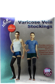 Flamingo Premium Varicose Vein Stockings - L