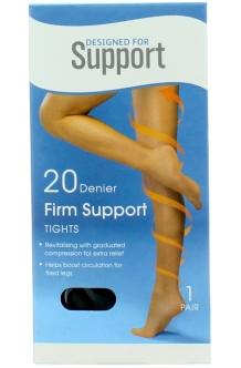 FIRM SUPPORT - Tights - black