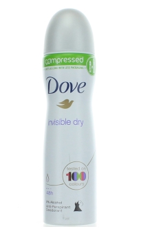 Dove Compressed Invisible Dry Antiperspirant Deodorant - 75 ml