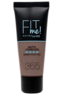 Maybelline Fit Me Matte & Poreless Foundation 365 Espresso, Make Up