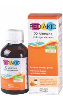 PEDIAKID 22 VITAMINE + OLIGOELEMENTS 250 ML - Pharmacodel