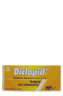 Diclopid 50 mg tablet uses